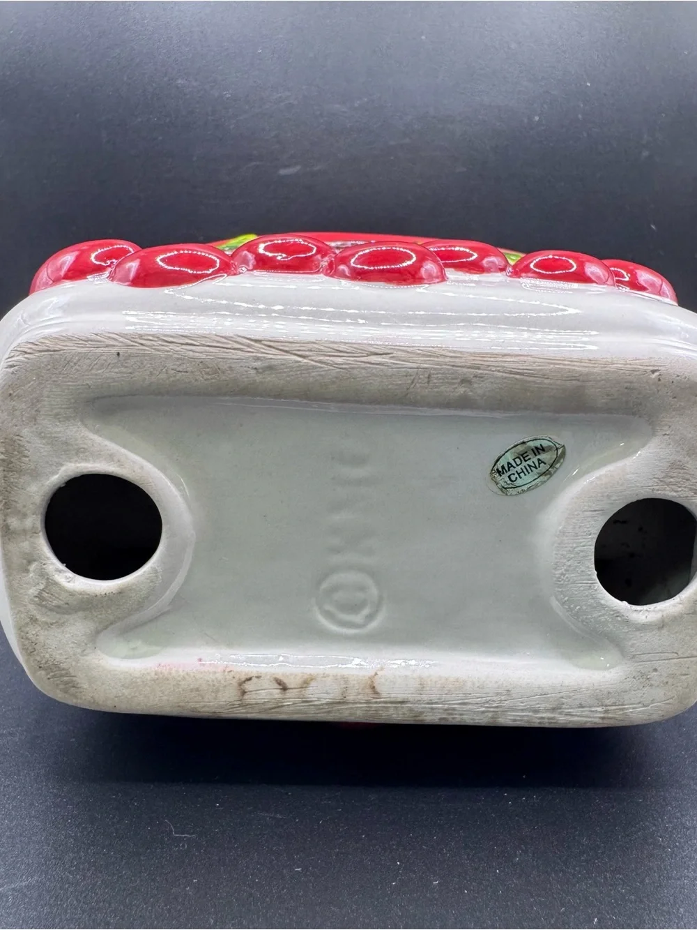 Vintage KMC Cherry Napkin Holder